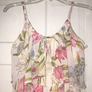 June & Hudson szM NWT floral print lined dress